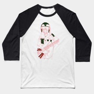 Bass Girl `` WARZONE '' Baseball T-Shirt